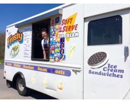 Frosty Soft Serve Ice Cream Truck